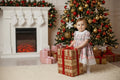 Baby Girls Pink And Grey Tartan Dress
