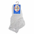 Baby Girls White Lace Frilly Socks