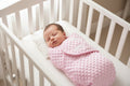 Baby Girls Pink Bubble Design Swaddle Wrap