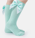 Baby Girls Mint Green Knee Socks