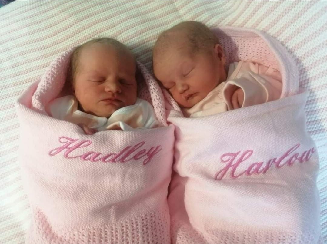 Personalised Baby Cellular Blanket