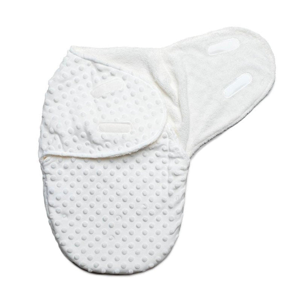 Unisex Baby White Bubble Design Swaddle Wrap