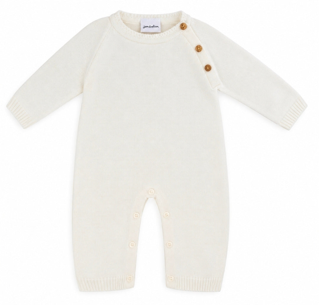 Baby Unisex White Personalised All in one Footless Romper