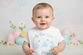 Baby Boys  Printed Personalised My First Easter Bunny Bib